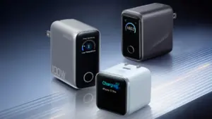 5 mẫu sạc nhanh trên 100 W tích hợp màn hình