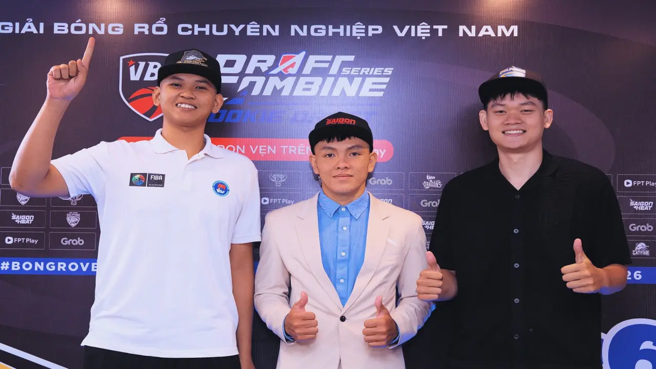 6 VĐV nghiệp dư được tuyển chọn vào các CLB bóng rổ chuyên nghiệp