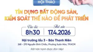 8 giờ 30 sáng nay, Báo Thanh Niên tổ chức hội thảo 'Tín dụng BĐS, kiểm soát thế nào để phát triển'