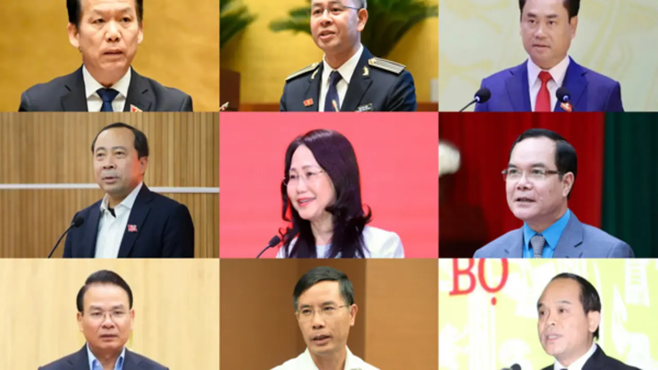 9 bộ trưởng lần đầu tham gia Chính phủ