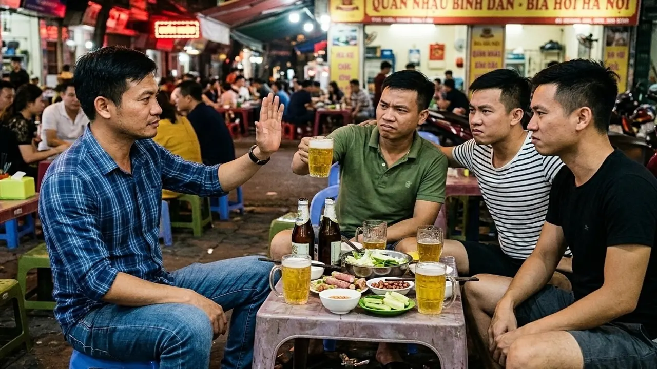 Bạn bè mắng tôi 'không đáng mặt đàn ông' vì bỏ nhậu