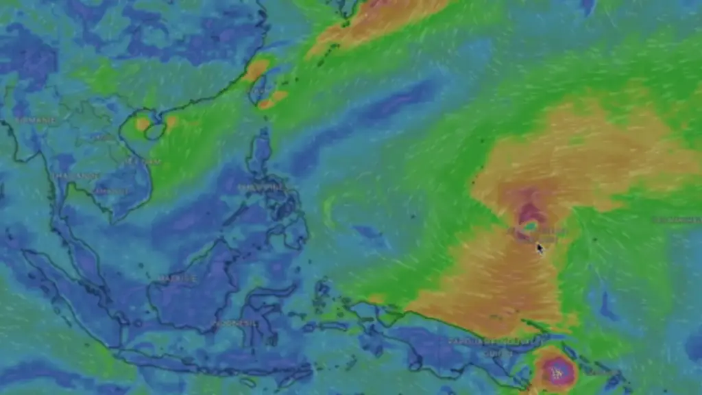 Bão Sinlaku có thể mạnh cấp 15, ít khả năng vào Biển Đông