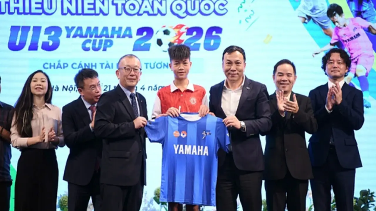 Chủ tịch VFF Trần Quốc Tuấn: 'Nhiều tài năng đội tuyển Việt Nam xuất phát từ giải U.13'