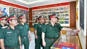 Đại tướng Nguyễn Trọng Nghĩa thăm, làm việc tại Trung đoàn 10, huyền thoại Đặc công Rừng Sác