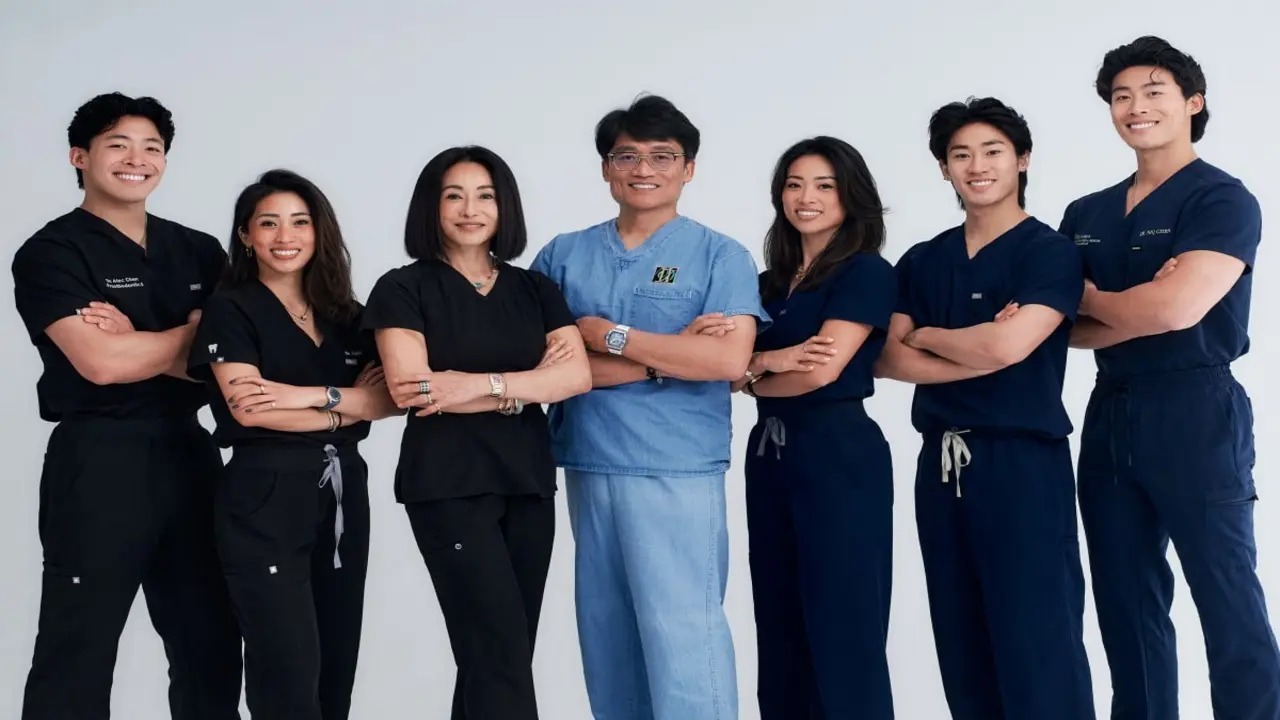 Gia đình gốc Á có bố mẹ cùng 5 con đều là bác sỹ, gây sốt vì tài năng