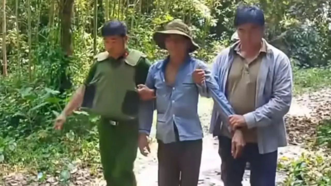Khống chế người đàn ông gây thương tích rồi cố thủ trong hang đá