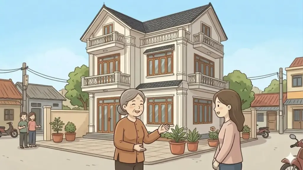 Mẹ chồng đi kể căn nhà ba tầng là mình chồng tôi tạo dựng nên
