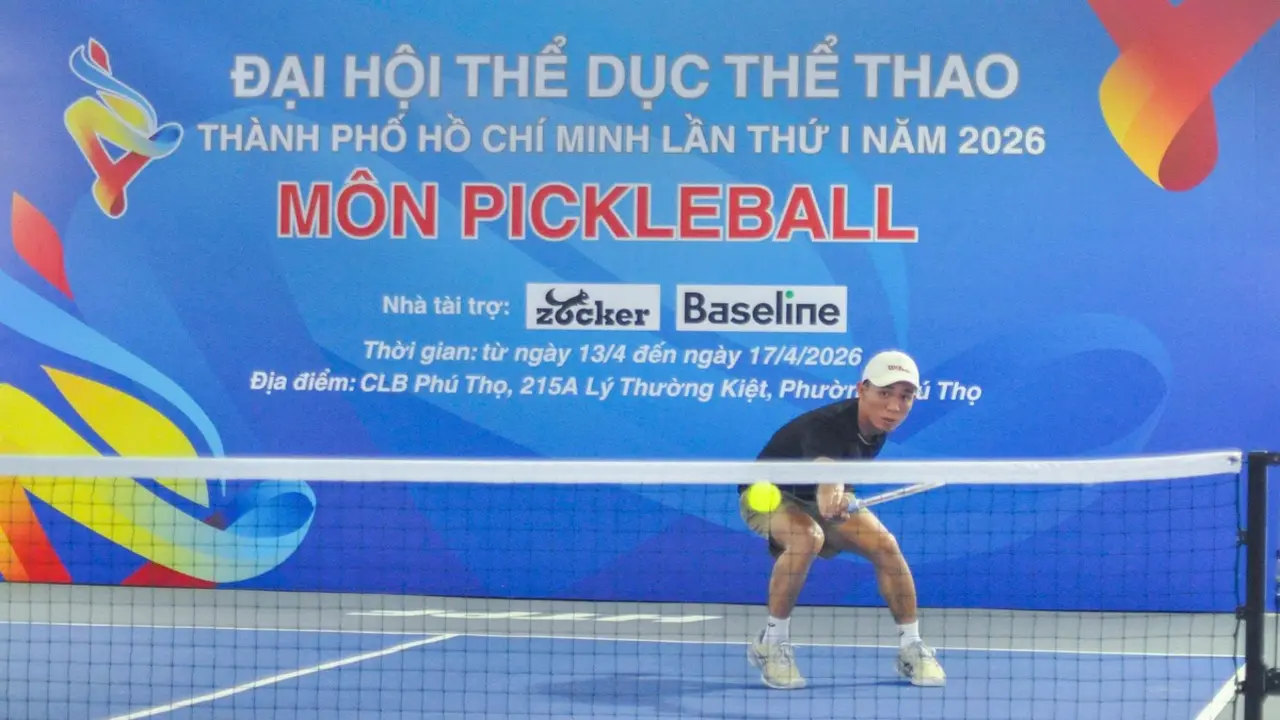 Pickleball TP.HCM chuẩn bị lực lượng cho Đại hội Thể thao toàn quốc