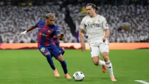Real Madrid đang tụt lại so với Barca