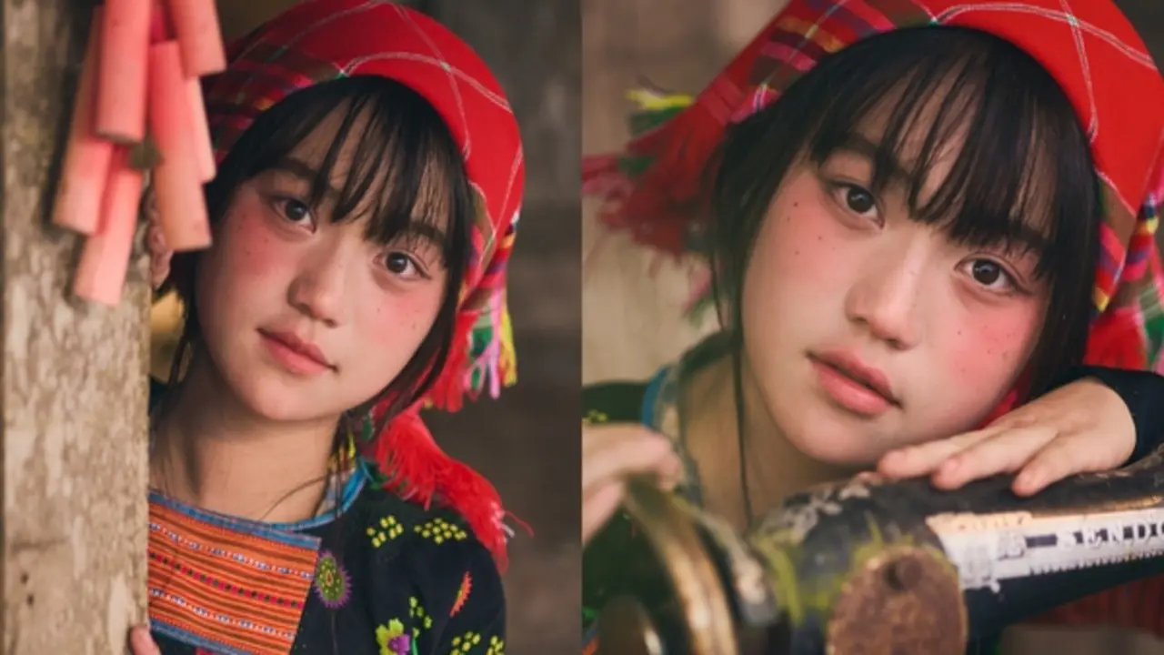 Sau vài giờ đăng tải, bộ ảnh cô bé H’Mông đã khiến mạng xã hội ‘bùng nổ’