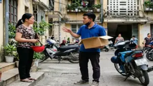 Shipper can ngăn khách nhận 'iPhone 16 Pro Max' giá 500 nghìn đồng
