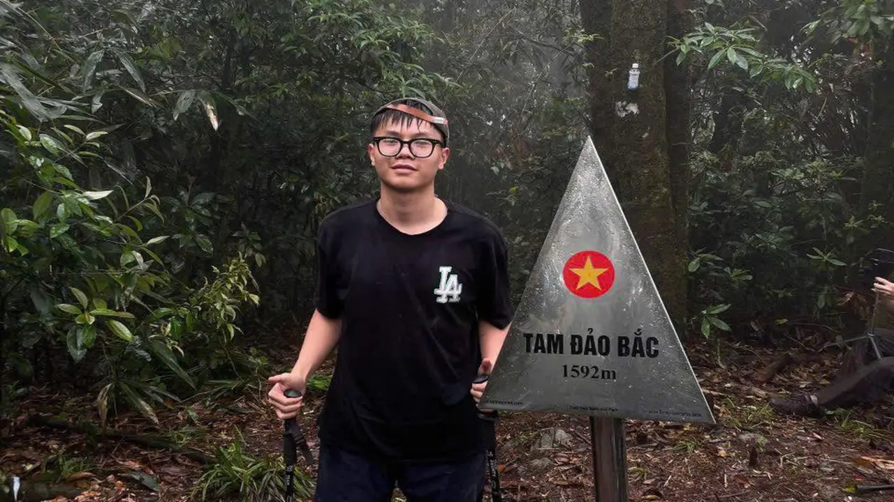 Tìm thấy nam sinh viên mất tích khi leo núi Tam Đảo