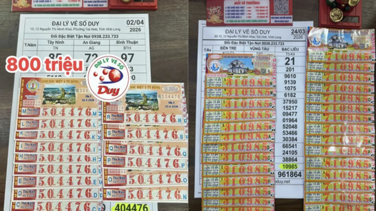 Trúng số 2 lần, chàng trai tặng tiền đại lý, làm từ thiện, cúng Thần tài