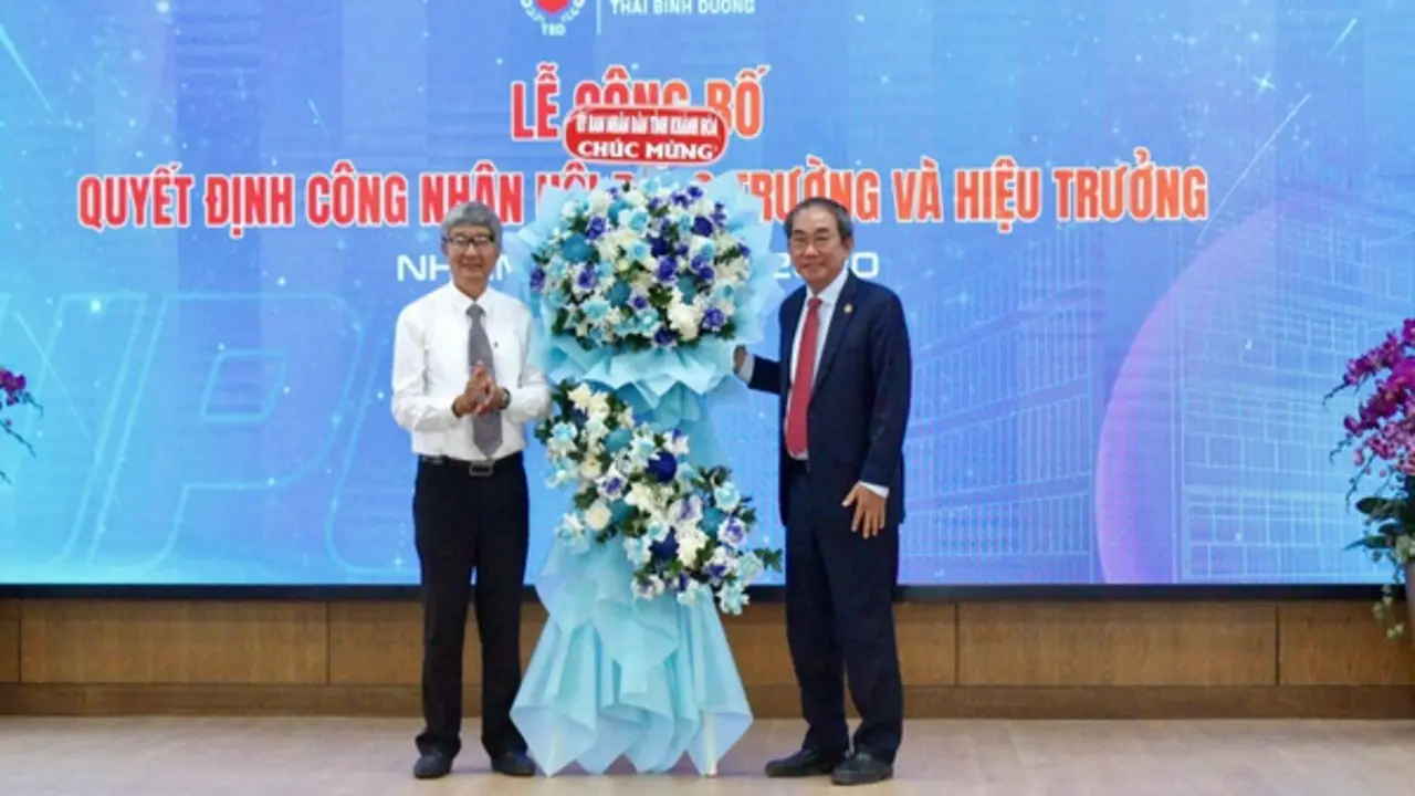 Trường ĐH Thái Bình Dương công bố hội đồng trường và hiệu trưởng mới